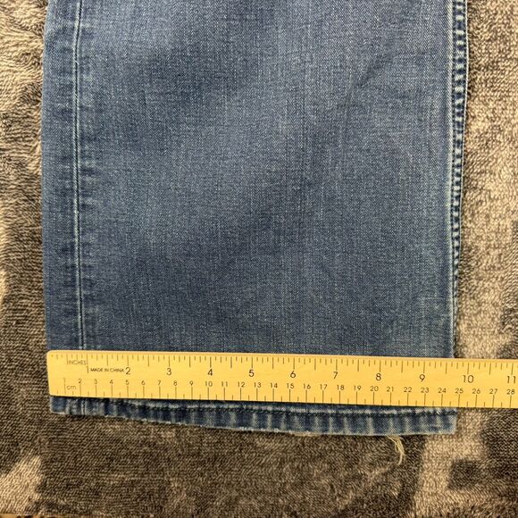 Diesel Zathan Bootcut Denim Button Fly Men's Jeans Distressed 33X32(34X31) 0R8XY - Picture 7 of 16